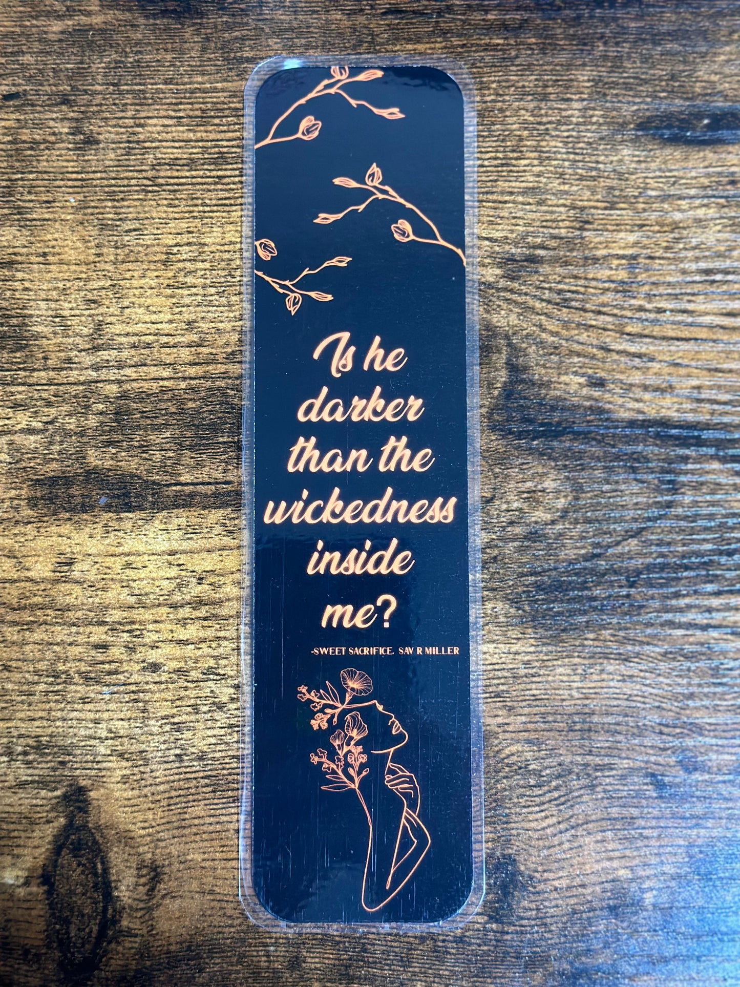 Sweet Sacrifice 8x2 Bookmark
