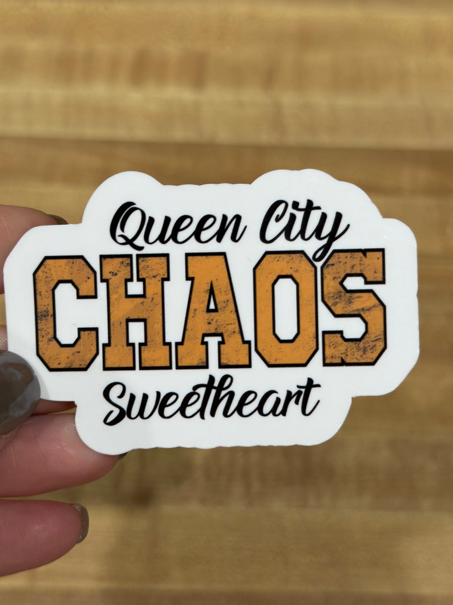 Queen City Chaos Sweetheart Sticker