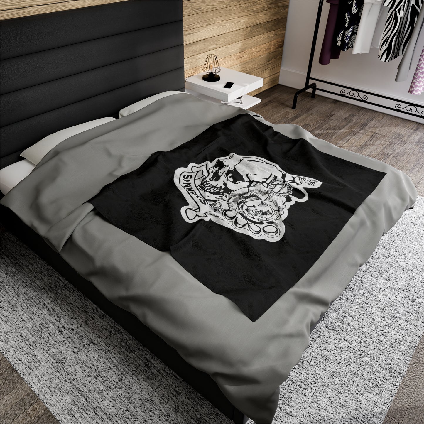 Marked by Cain - AR Rose Licensed - Plush Blanket
