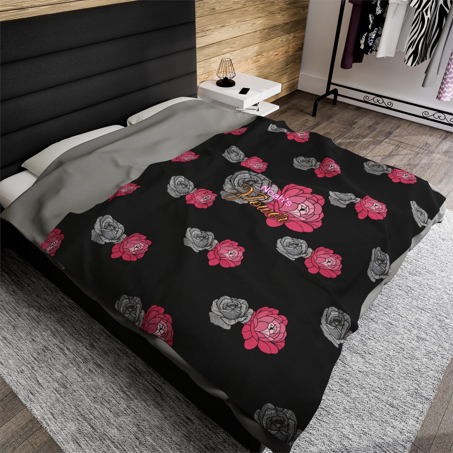 Wicked Games We Play - Velveteen Plush Blanket