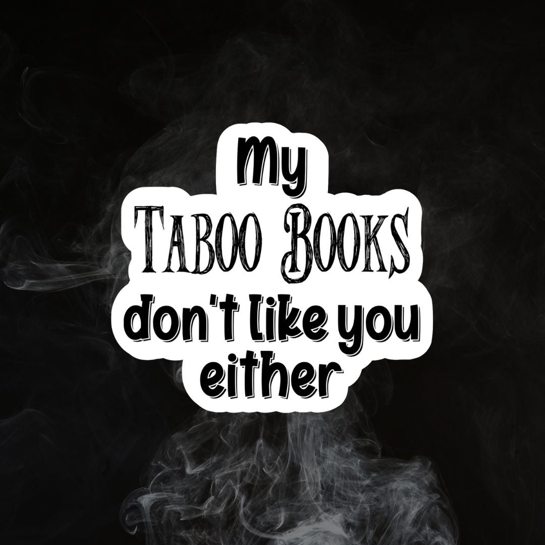 Taboo Book Sticker