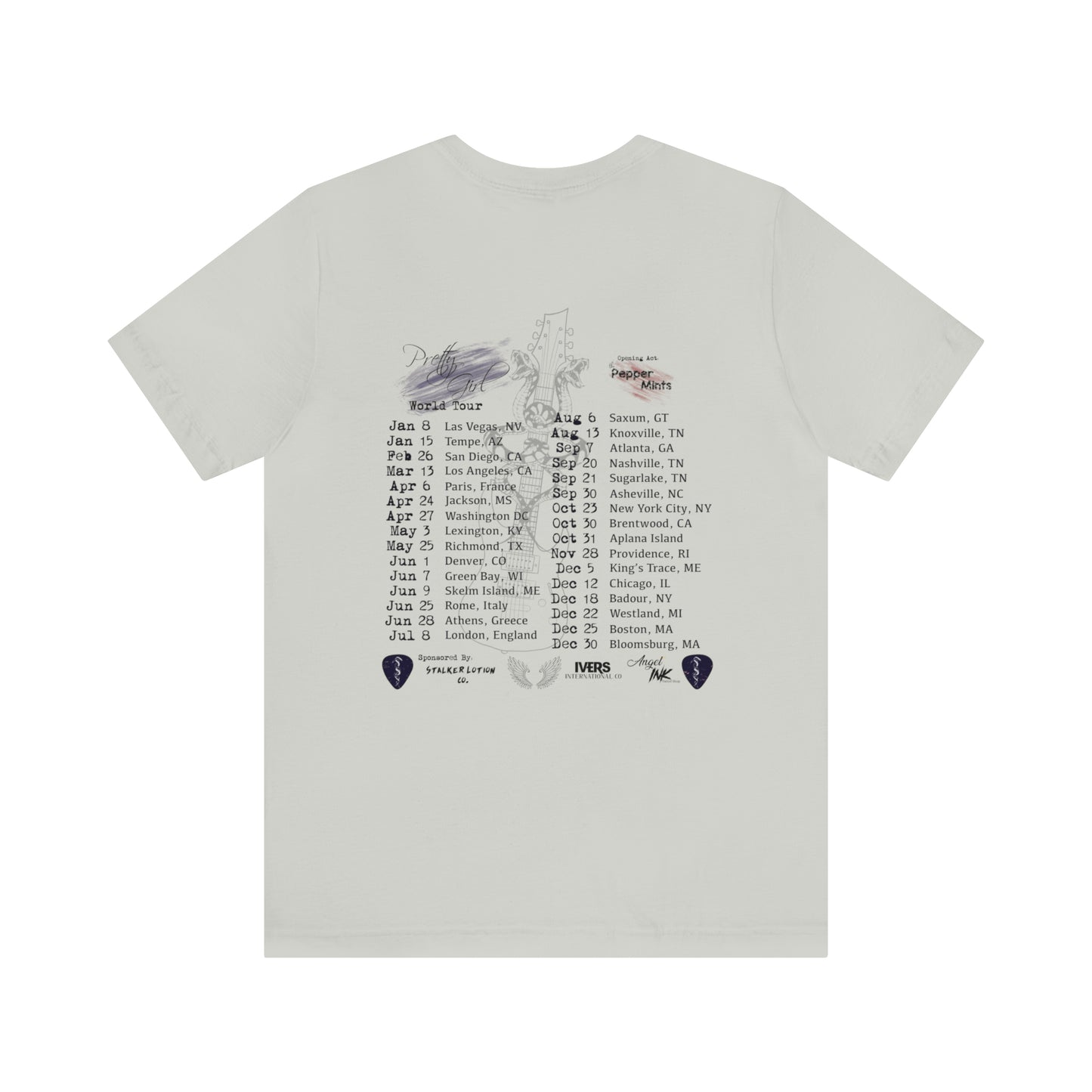Aiden James Pretty Girl Tour Tee