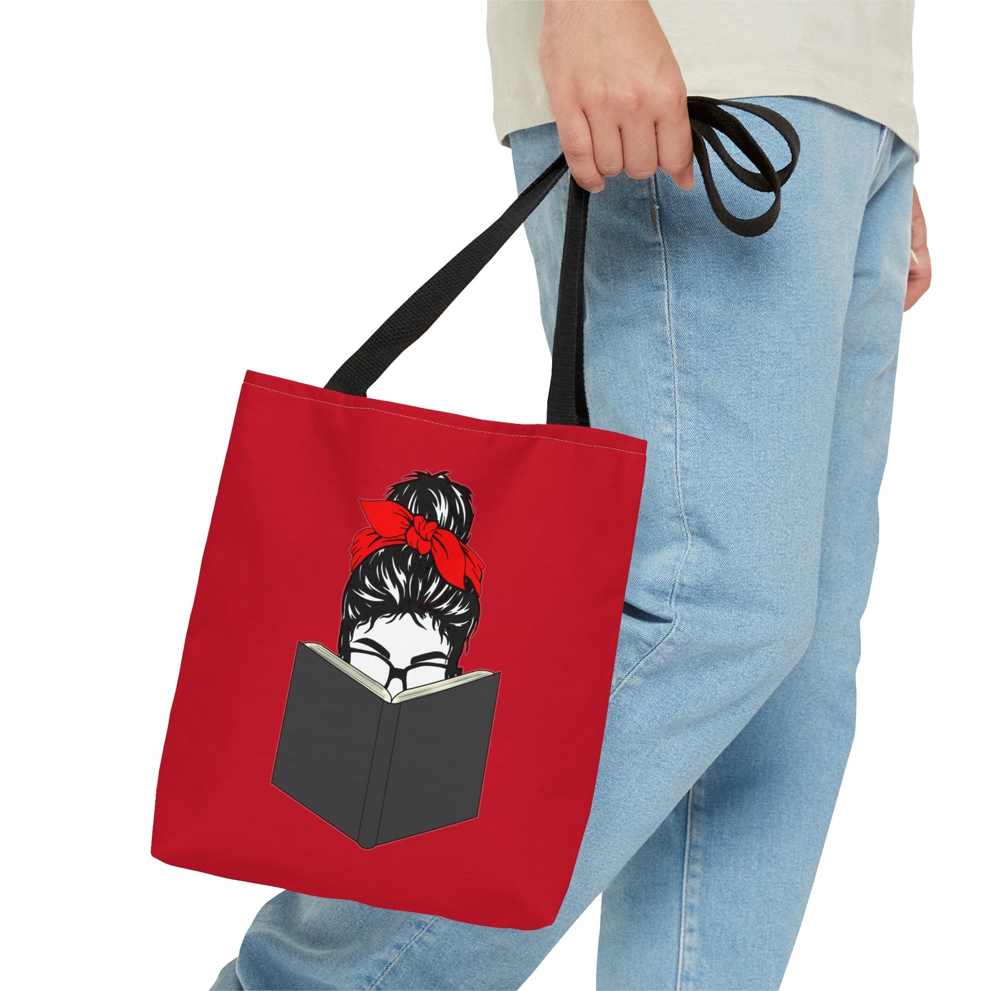 Reader Girl Tote Bag