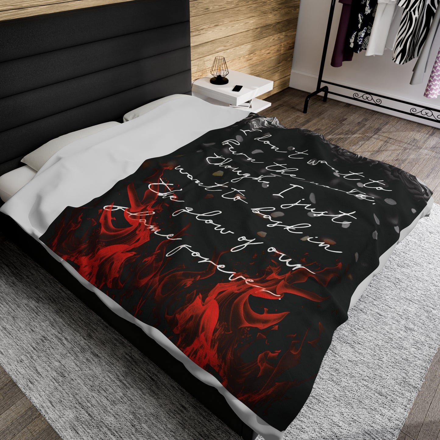 Burn with Me Licensed Blanket