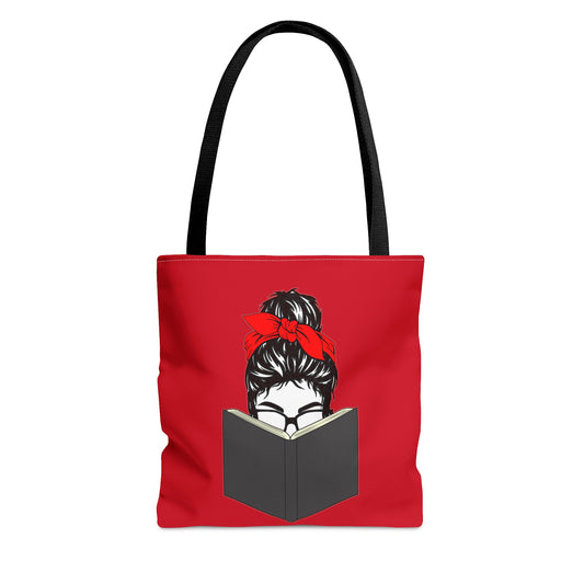 Reader Girl Tote Bag