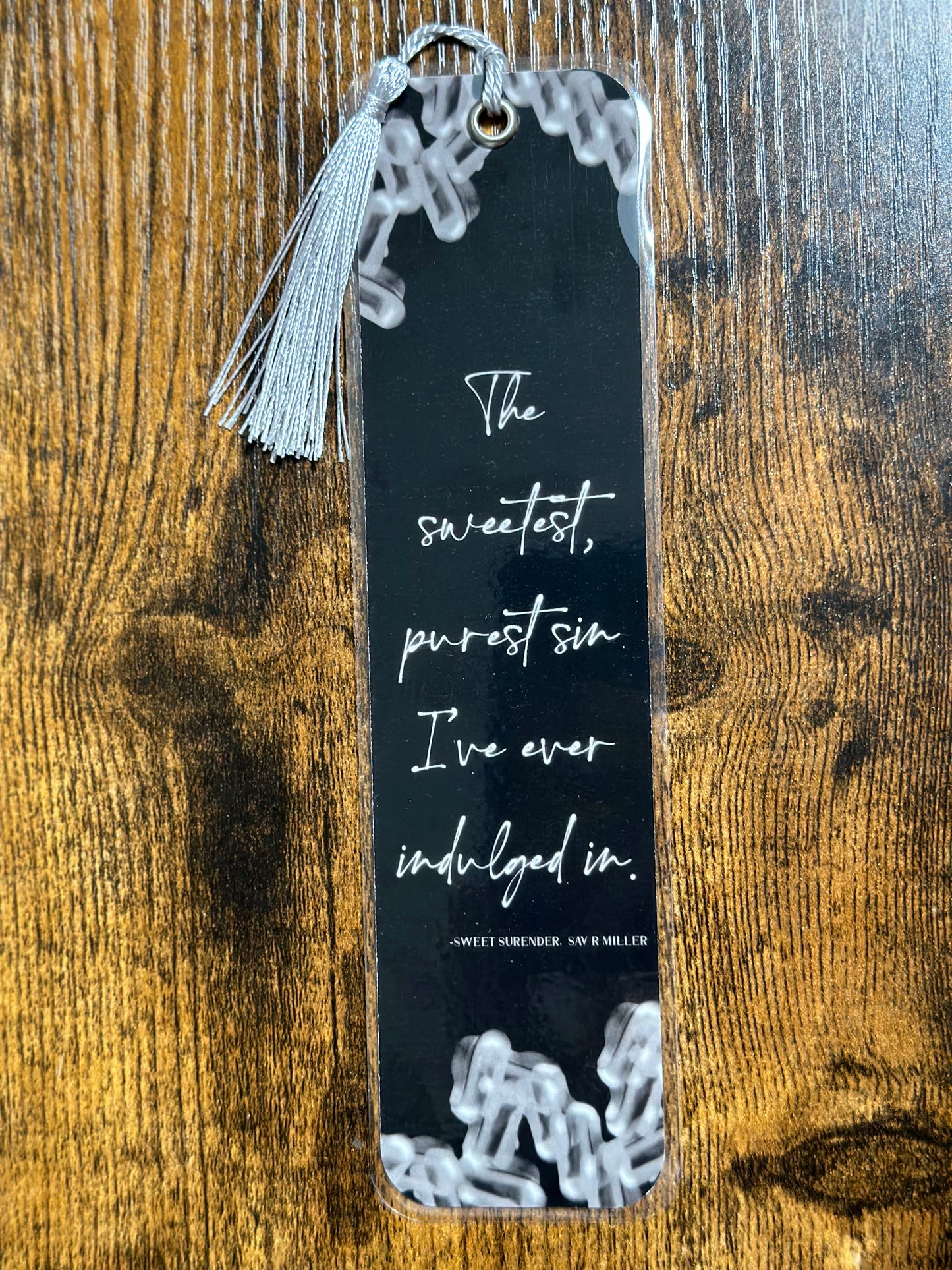 Sweet Surrender 8" x 2" Bookmark