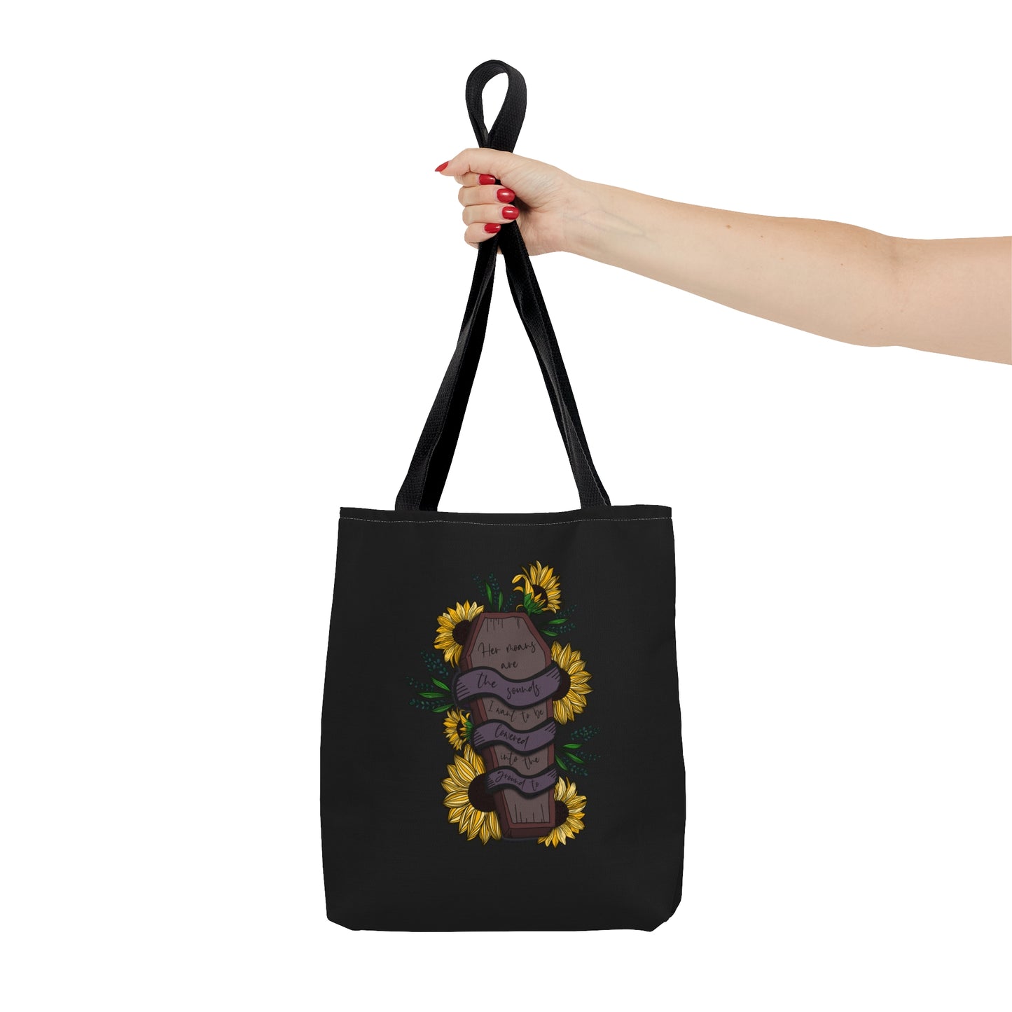 L&L - Quote Black Tote Bag