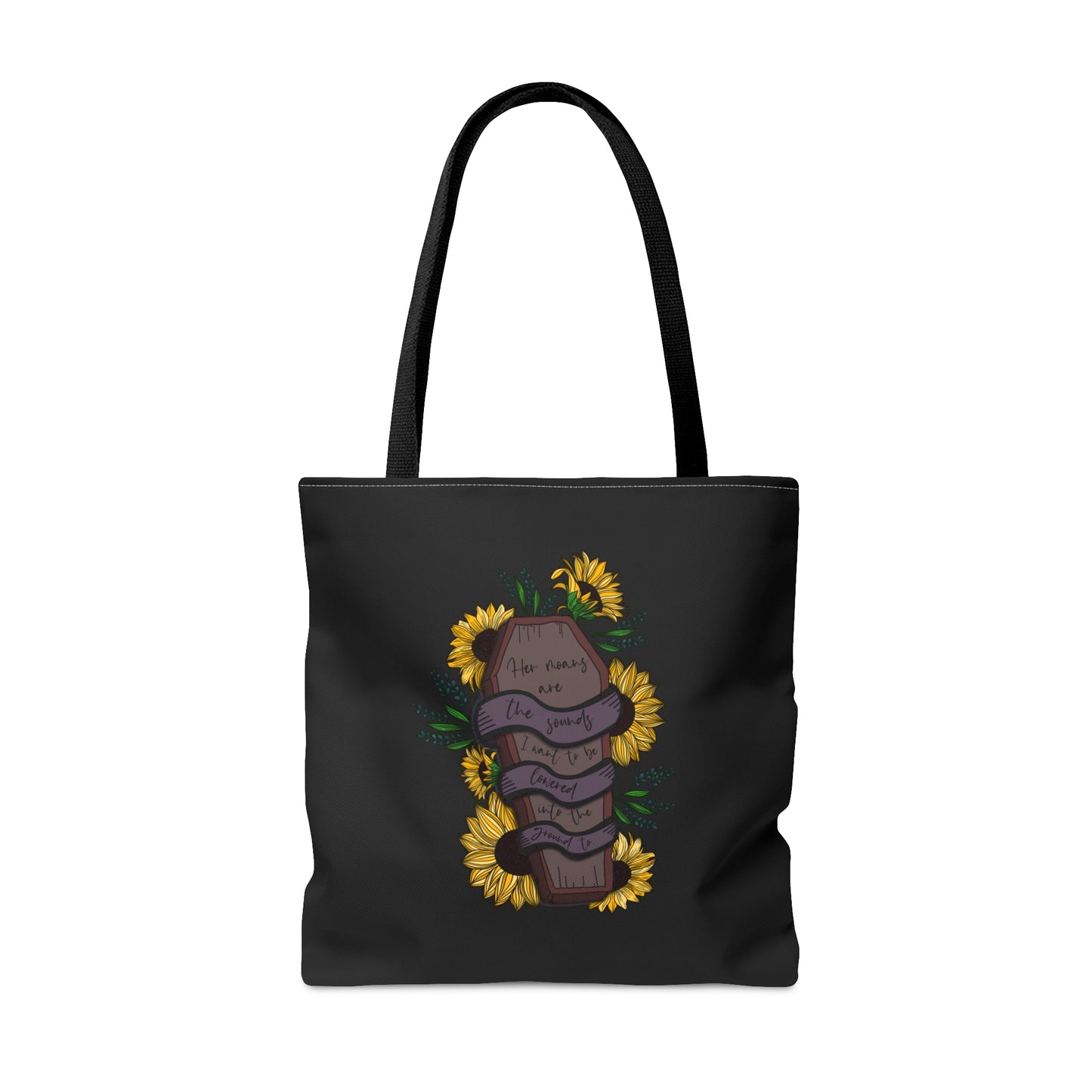 L&L - Quote Black Tote Bag