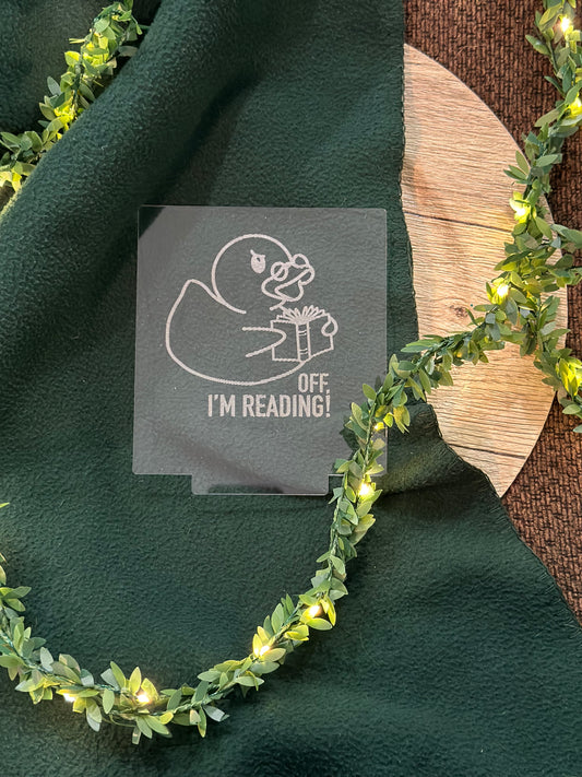 LED Light - Duck Off I'm Reading