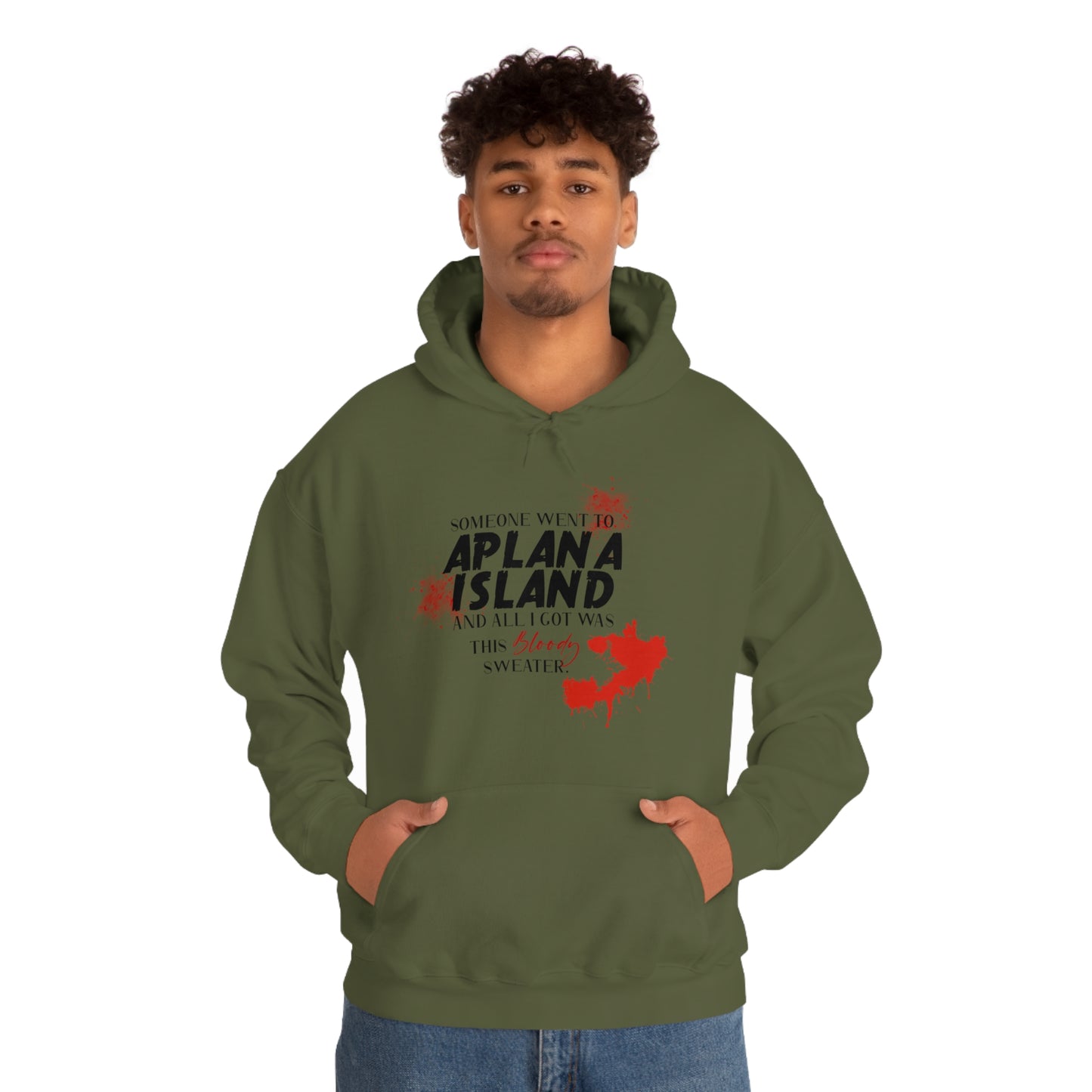 Aplana Island Tourist Hooded Sweatshirt