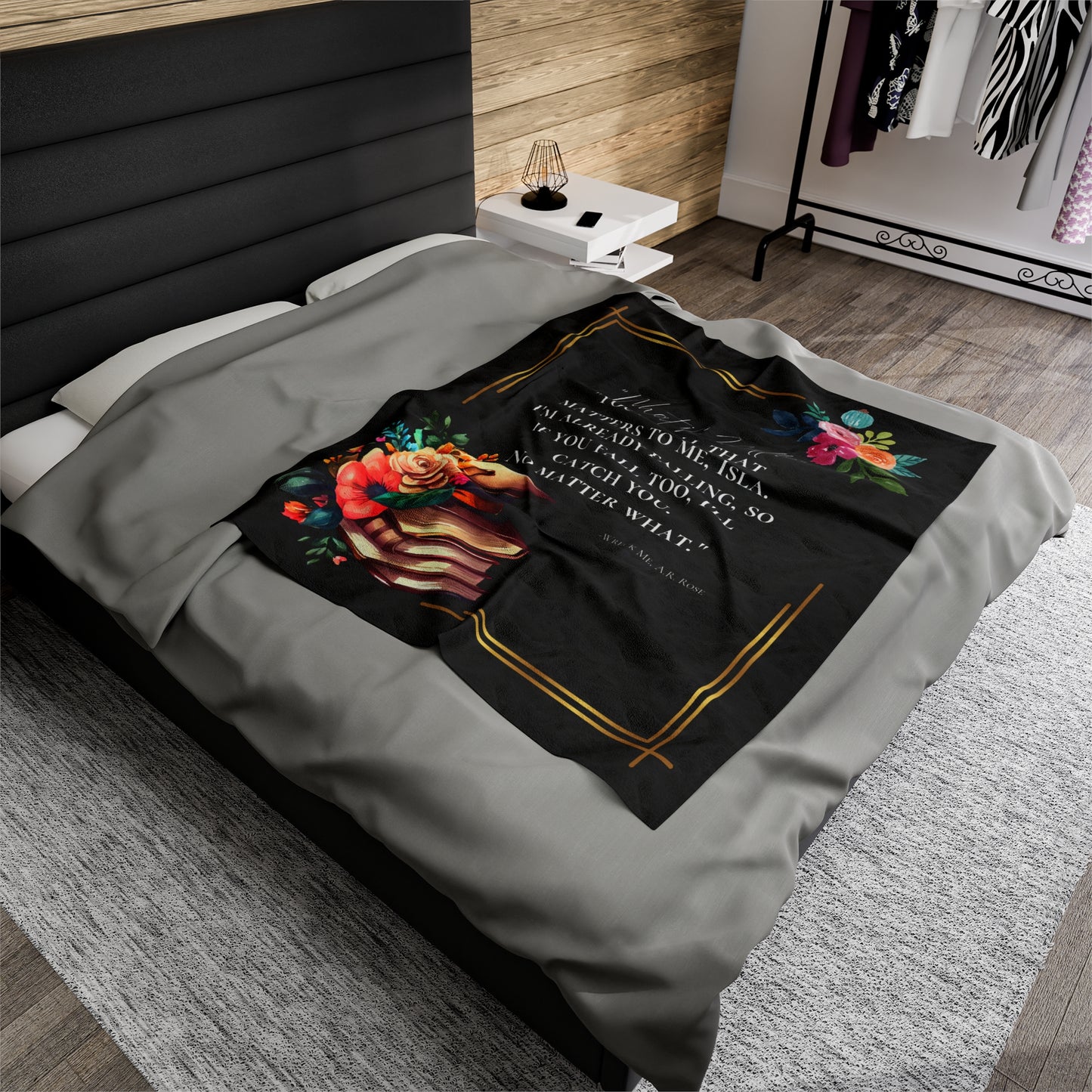 Wreck Me - Licensed - Velveteen Plush Blanket