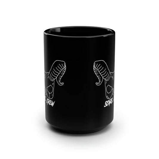Liars & Liaisons Scare Crew - Black Mug, 15oz