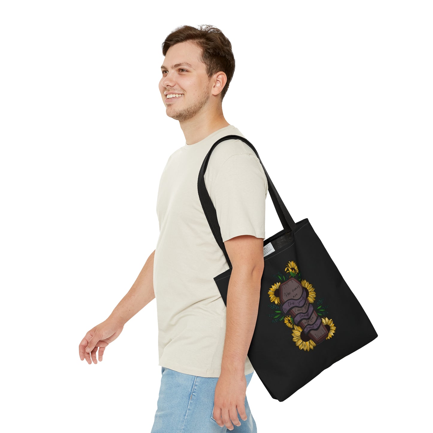 L&L - Quote Black Tote Bag