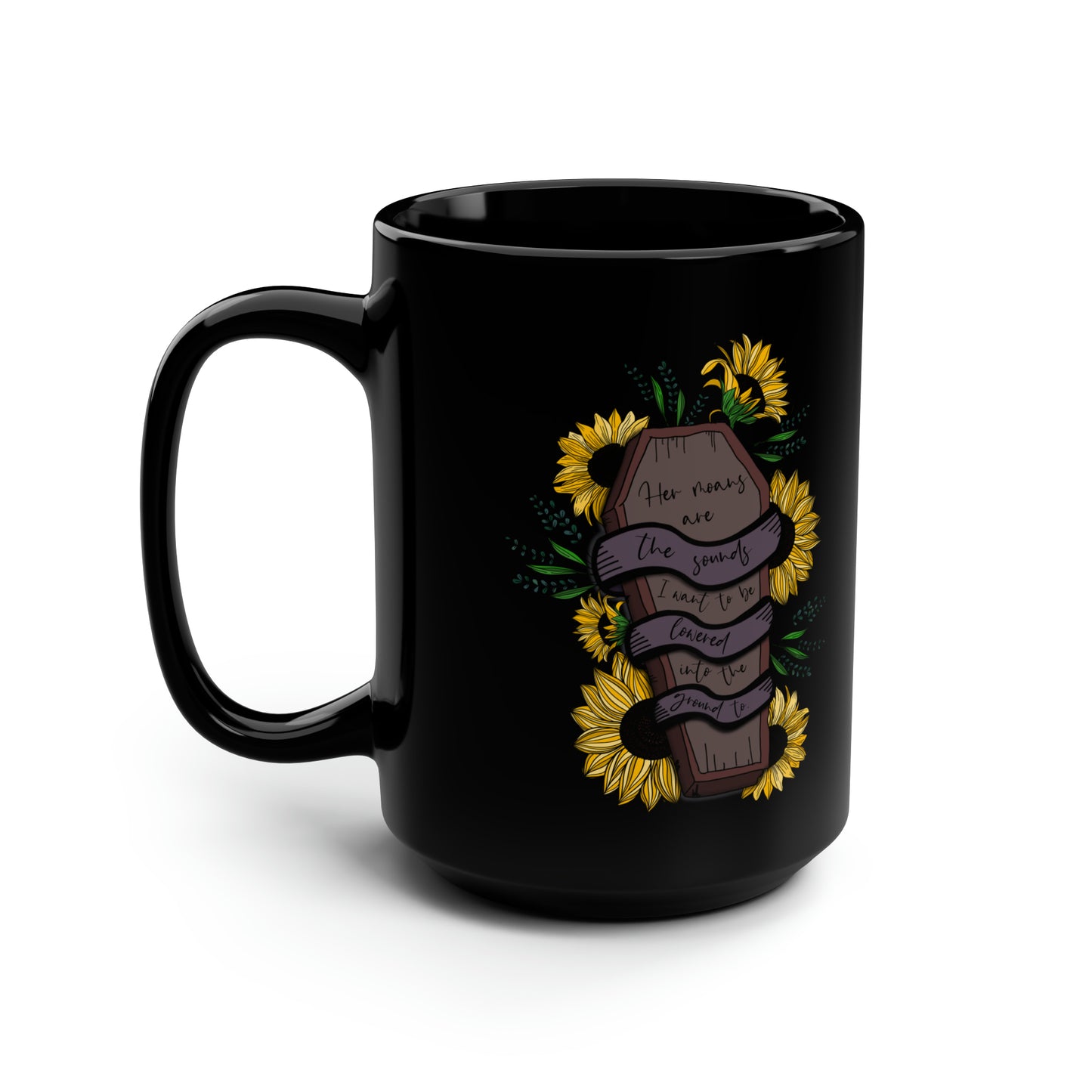 L&L Quote - Black Mug, 15oz