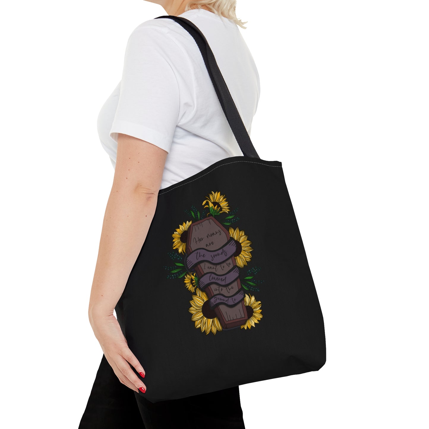 L&L - Quote Black Tote Bag