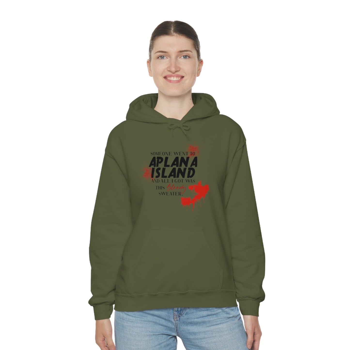 Aplana Island Tourist Hooded Sweatshirt