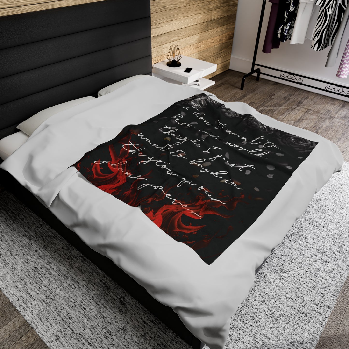 Burn with Me Licensed Blanket