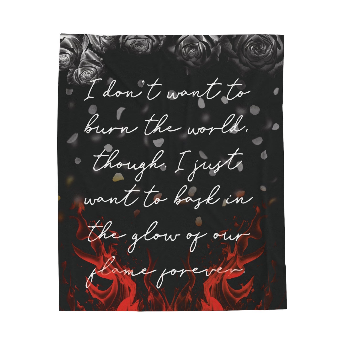 Burn with Me Licensed Blanket