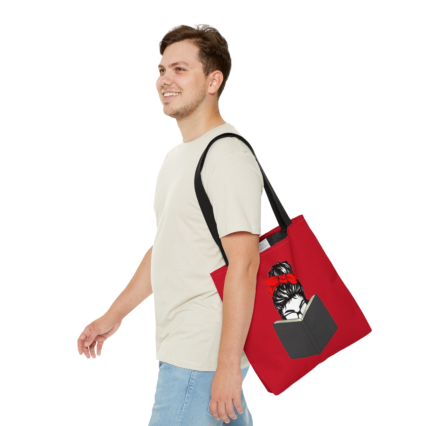 Reader Girl Tote Bag