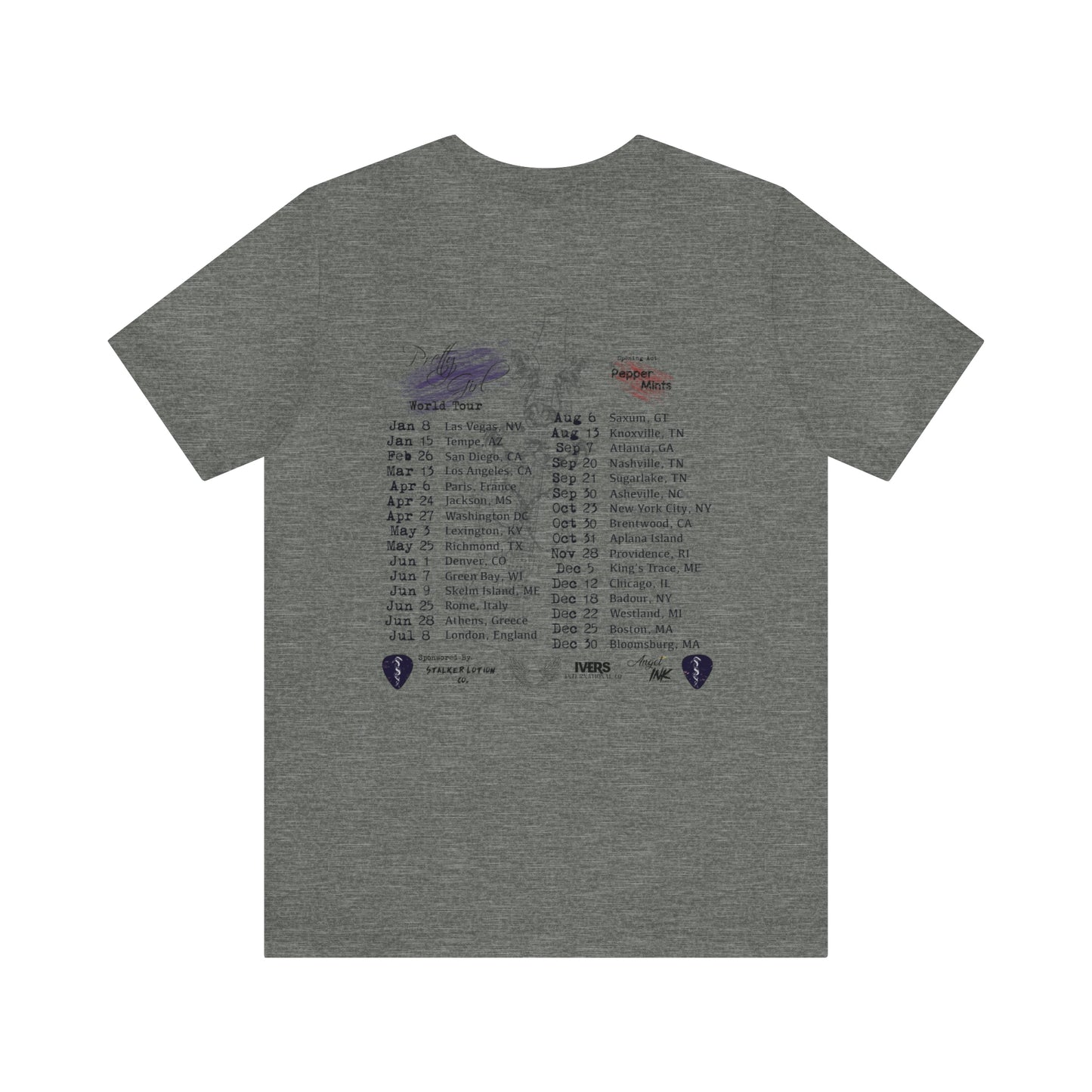 Aiden James Pretty Girl Tour Tee