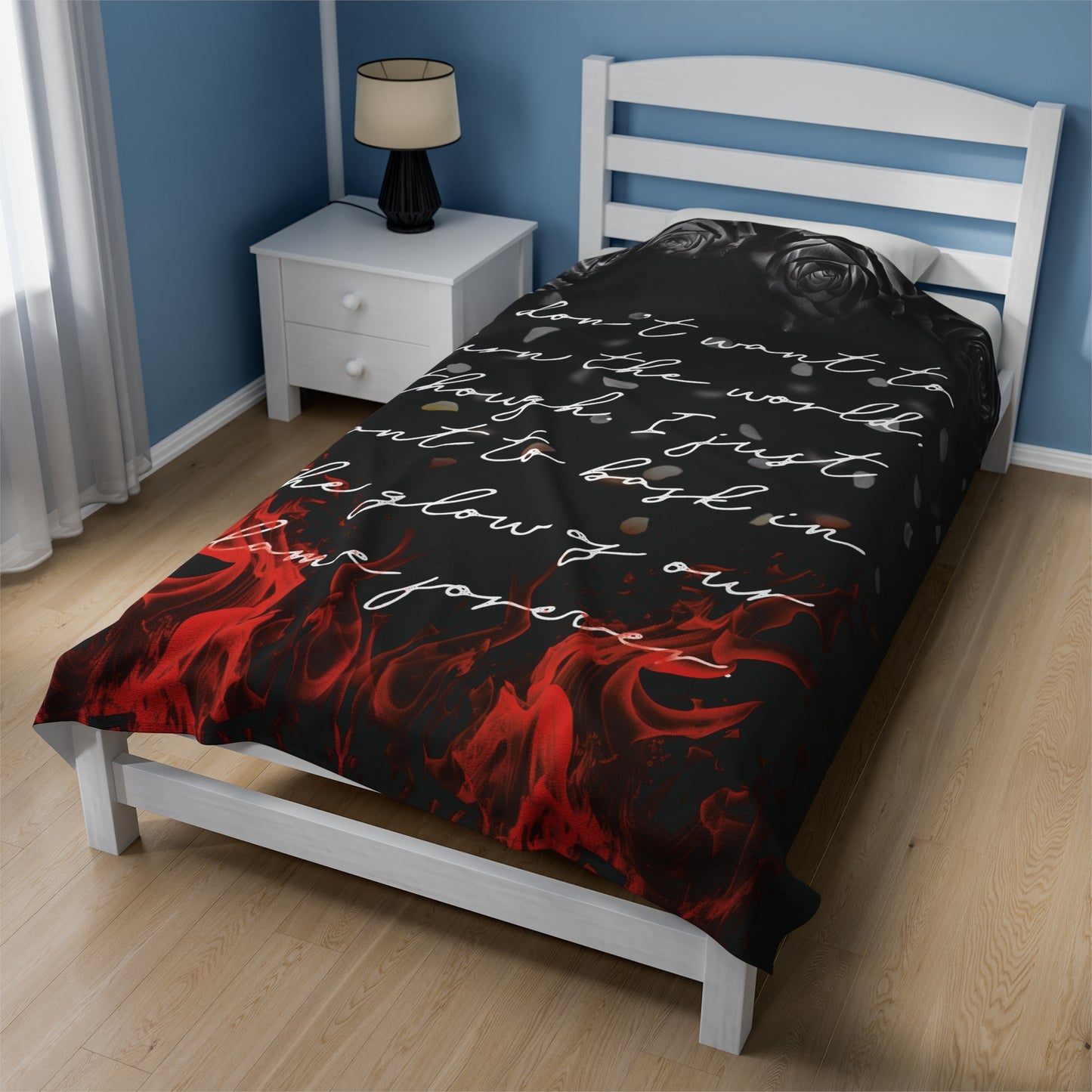 Burn with Me Licensed Blanket