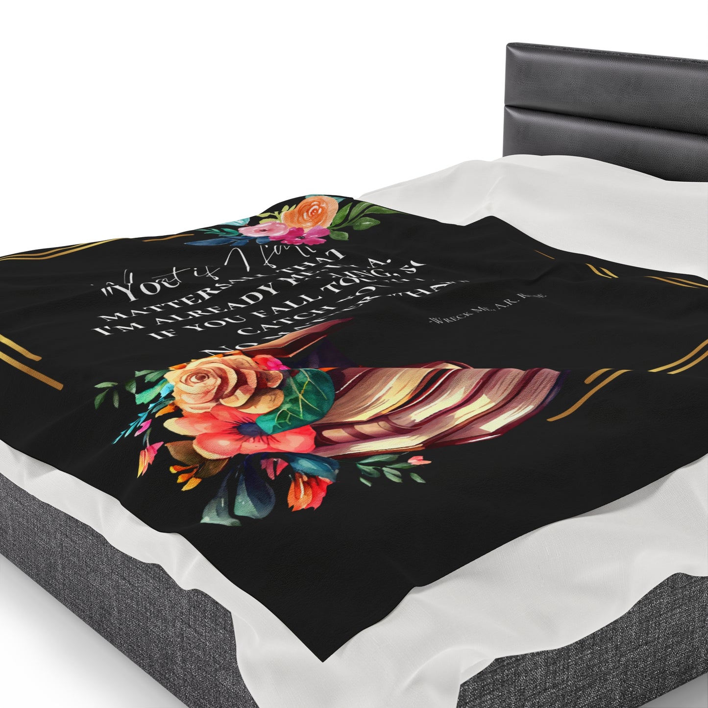 Wreck Me - Licensed - Velveteen Plush Blanket