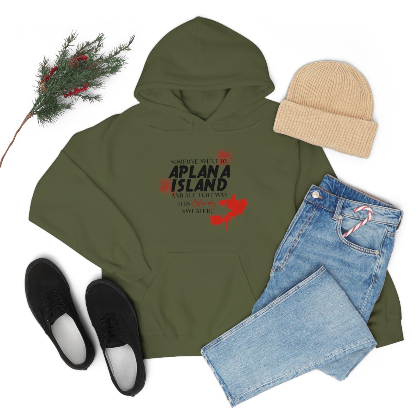 Aplana Island Tourist Hooded Sweatshirt