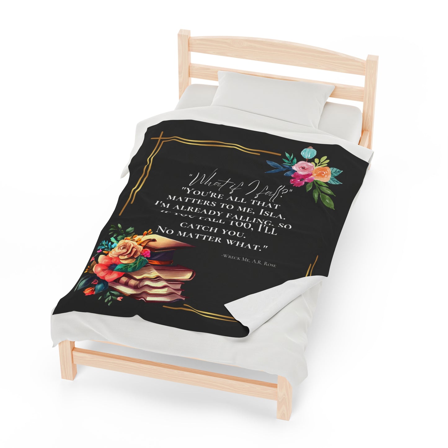 Wreck Me - Licensed - Velveteen Plush Blanket