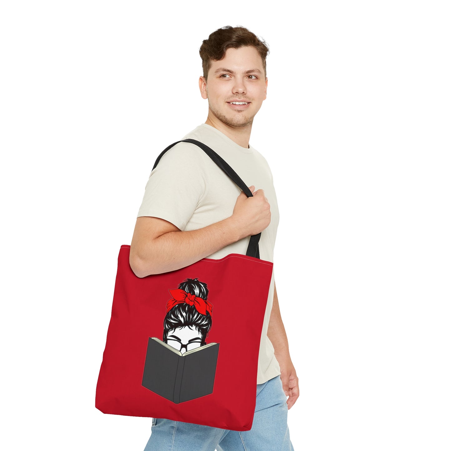 Reader Girl Tote Bag