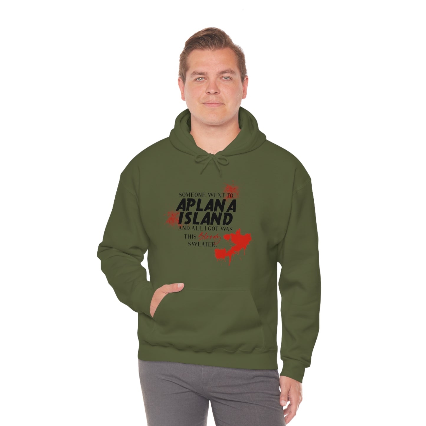 Aplana Island Tourist Hooded Sweatshirt
