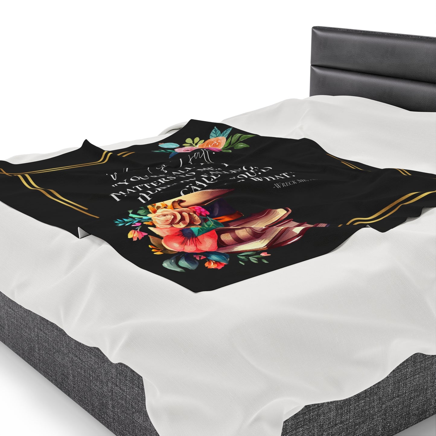 Wreck Me - Licensed - Velveteen Plush Blanket