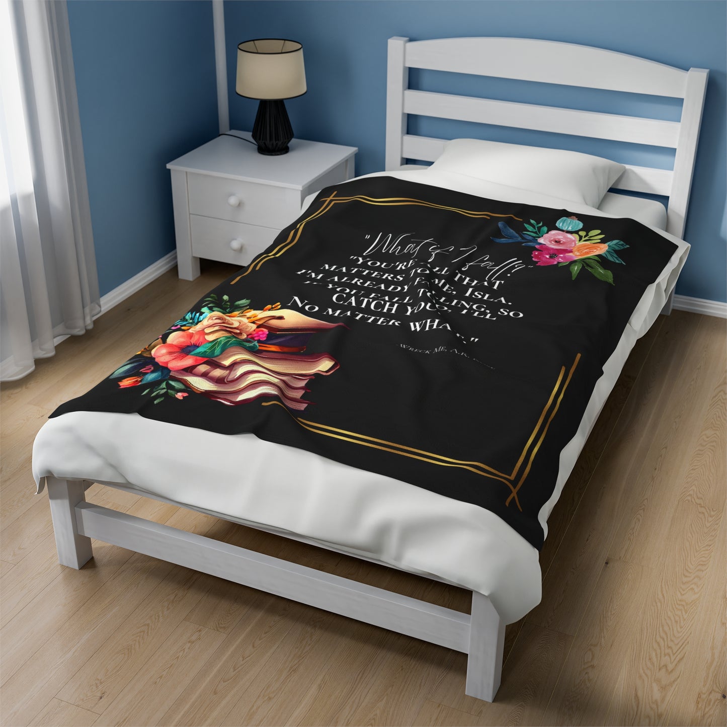 Wreck Me - Licensed - Velveteen Plush Blanket