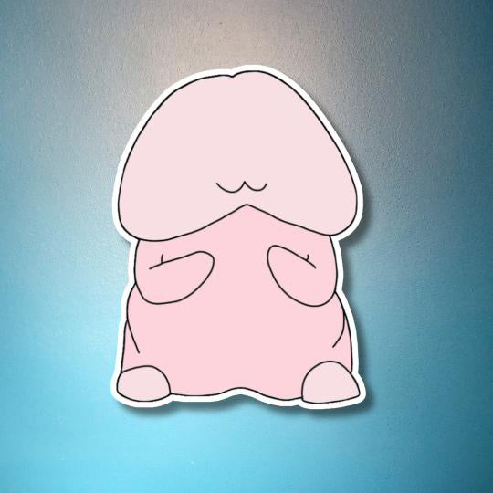 Mr. Happy Sticker