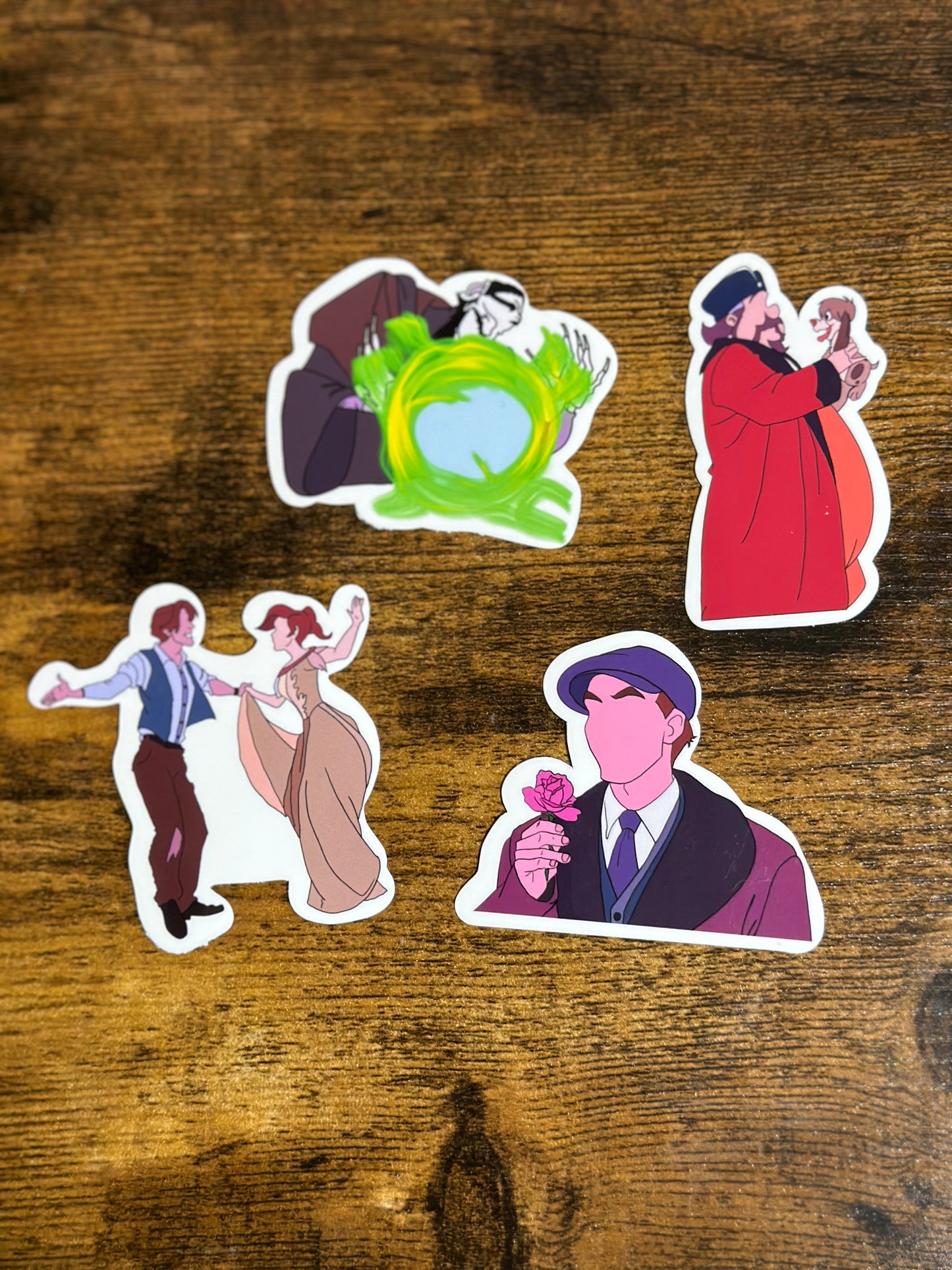Anastasia Inspired Sticker Pack