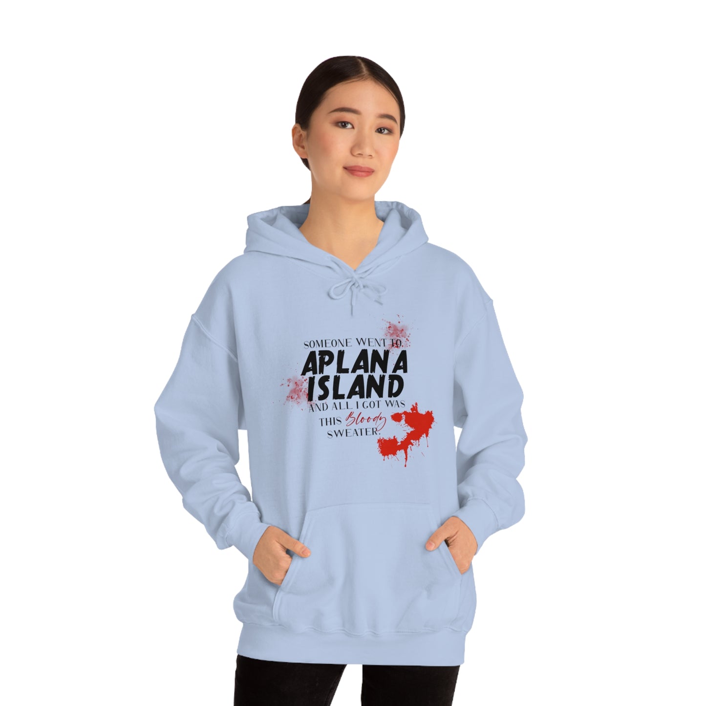 Aplana Island Tourist Hooded Sweatshirt