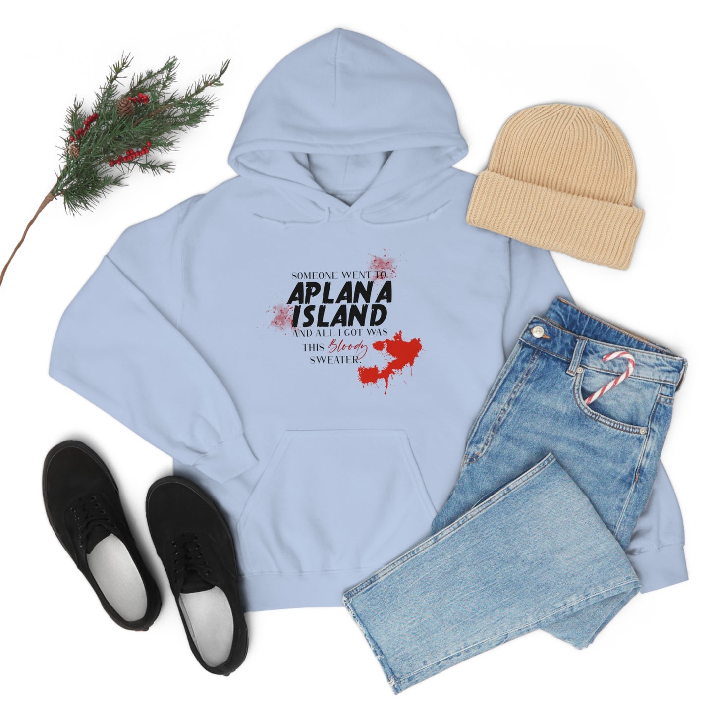 Aplana Island Tourist Hooded Sweatshirt