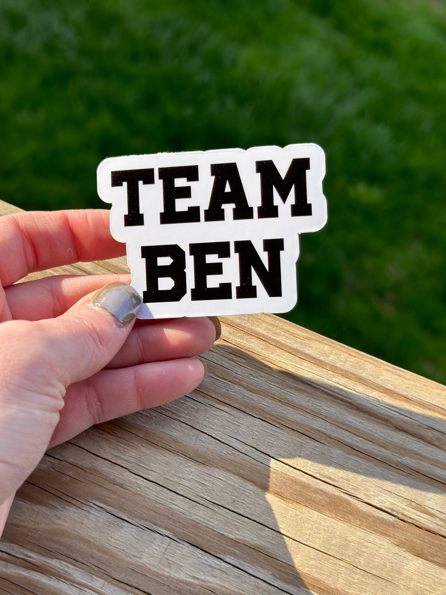 Maggie's Team Ben Sticker