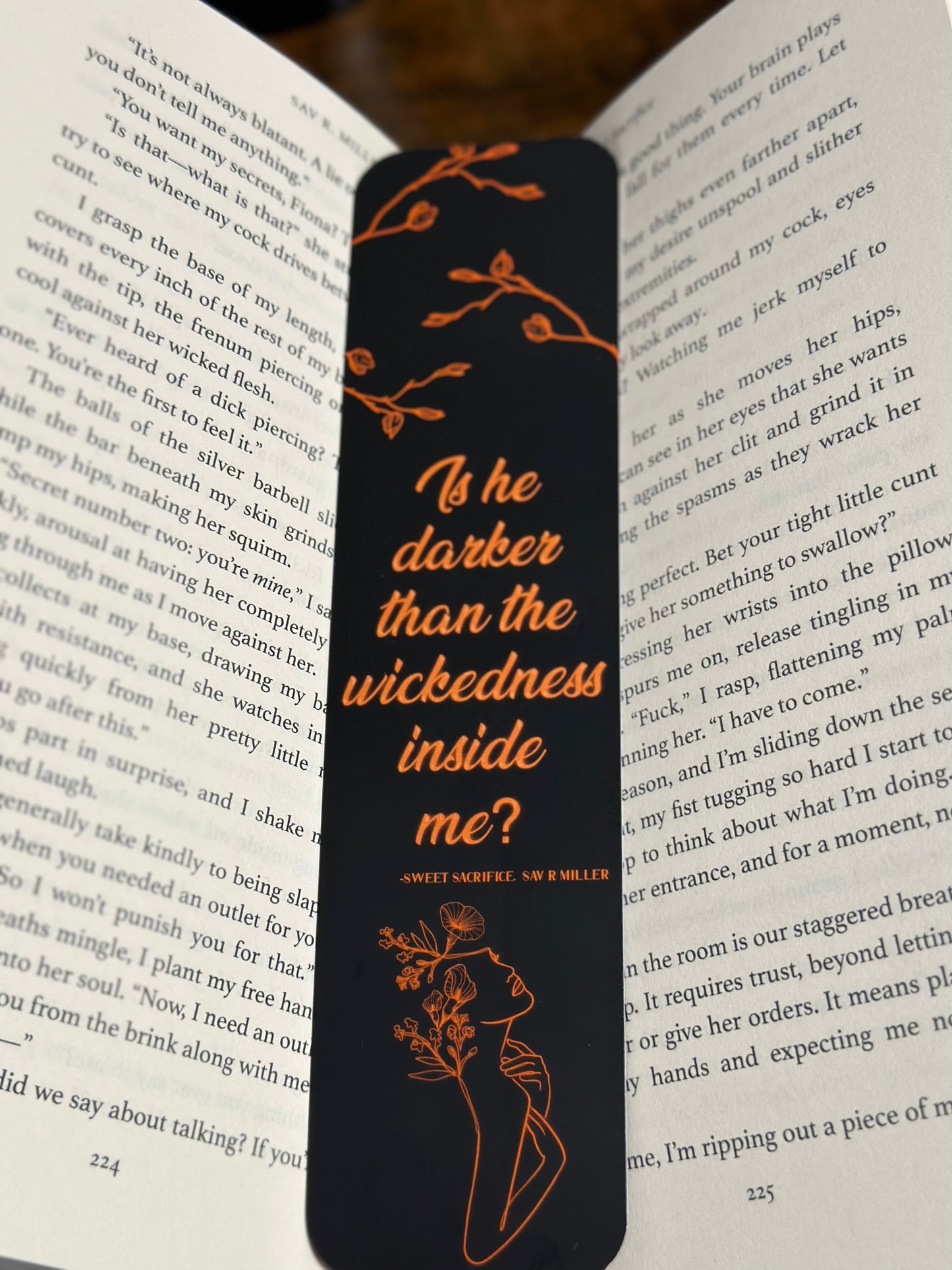 Sweet Sacrifice 8x2 Bookmark