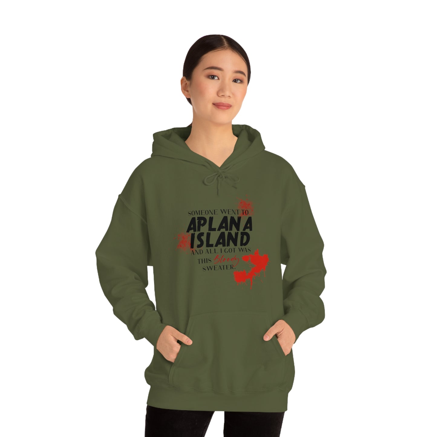 Aplana Island Tourist Hooded Sweatshirt
