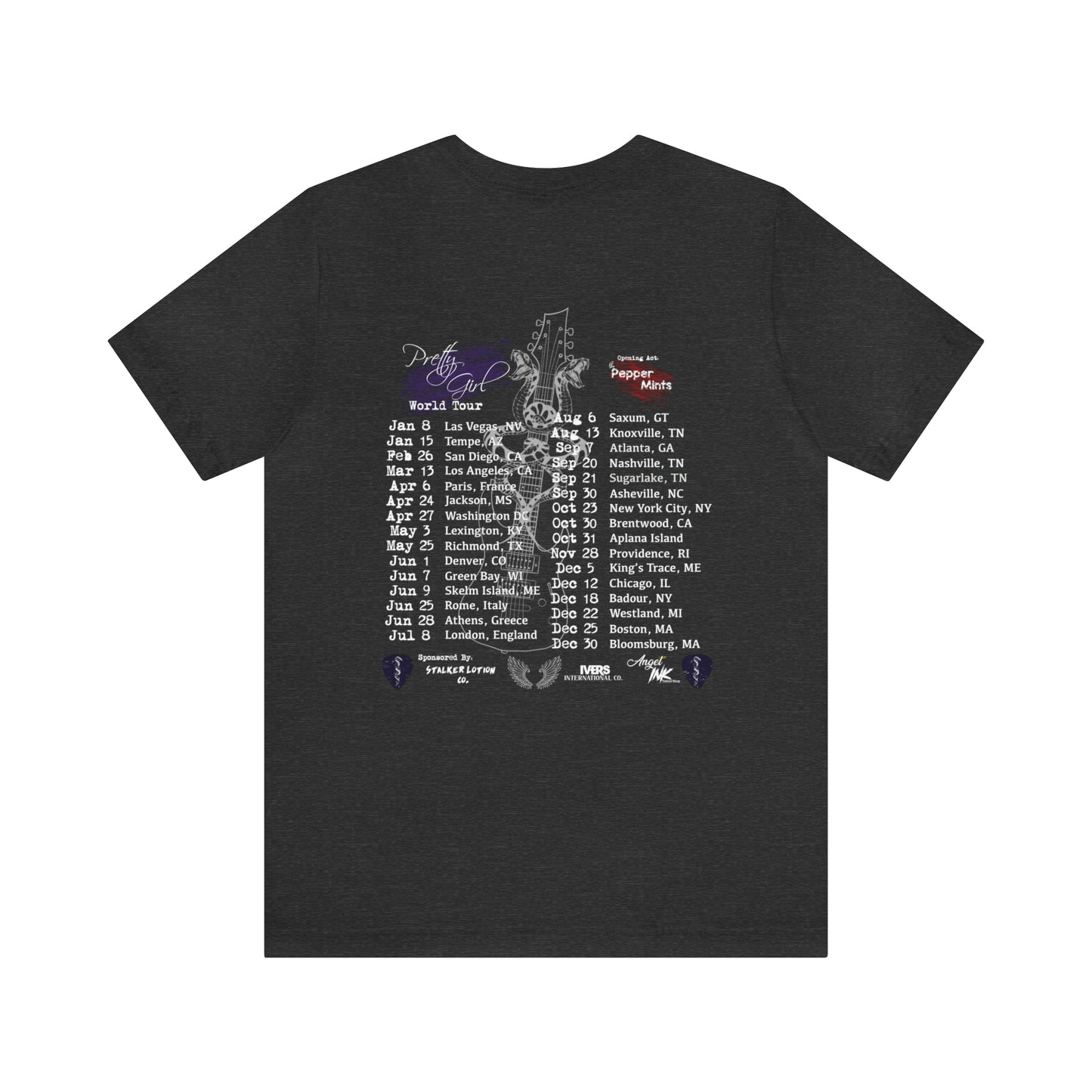 Aiden James Pretty Girl Tour Tee