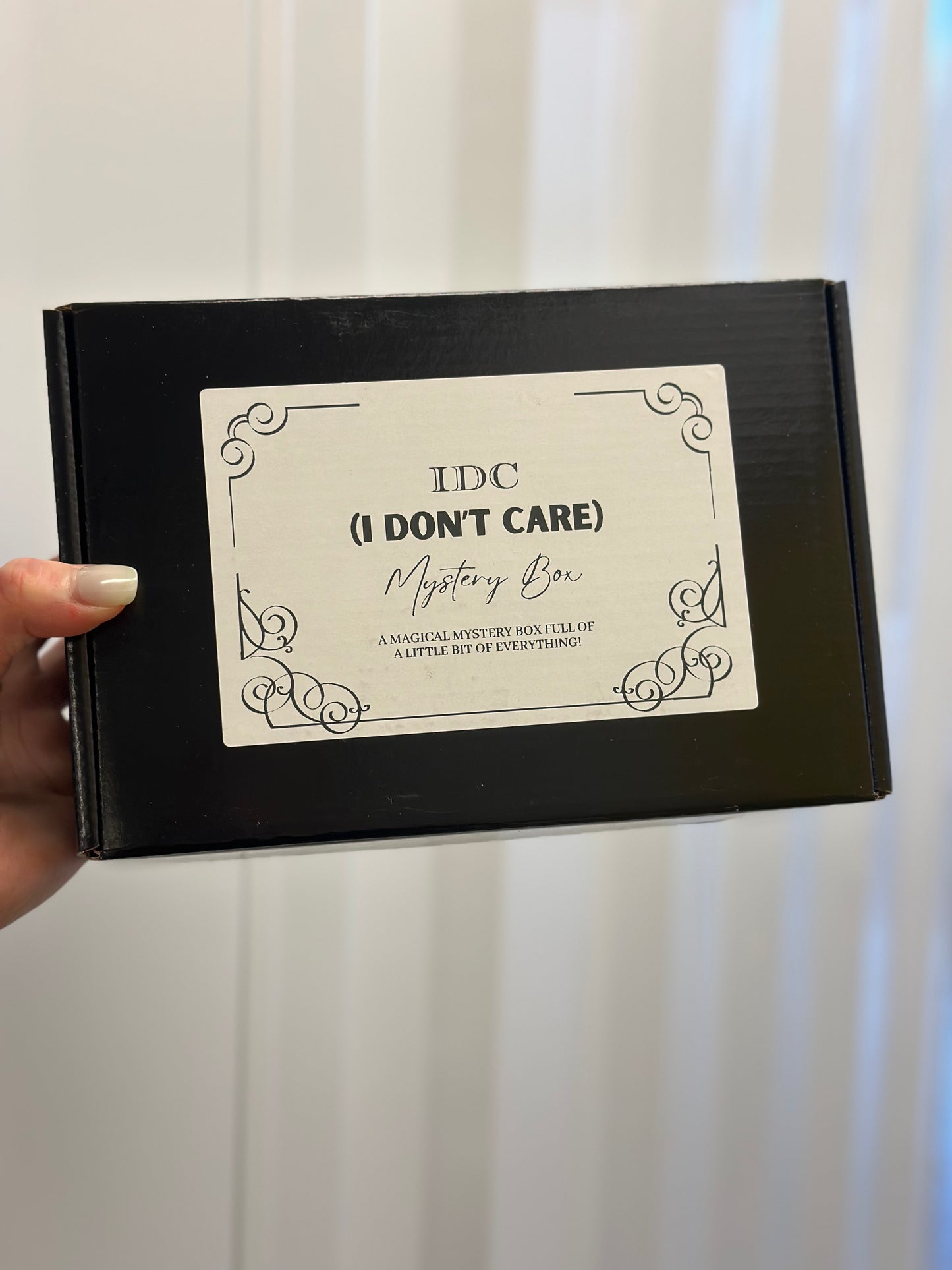 IDC (I don't care) Themed Mystery Box