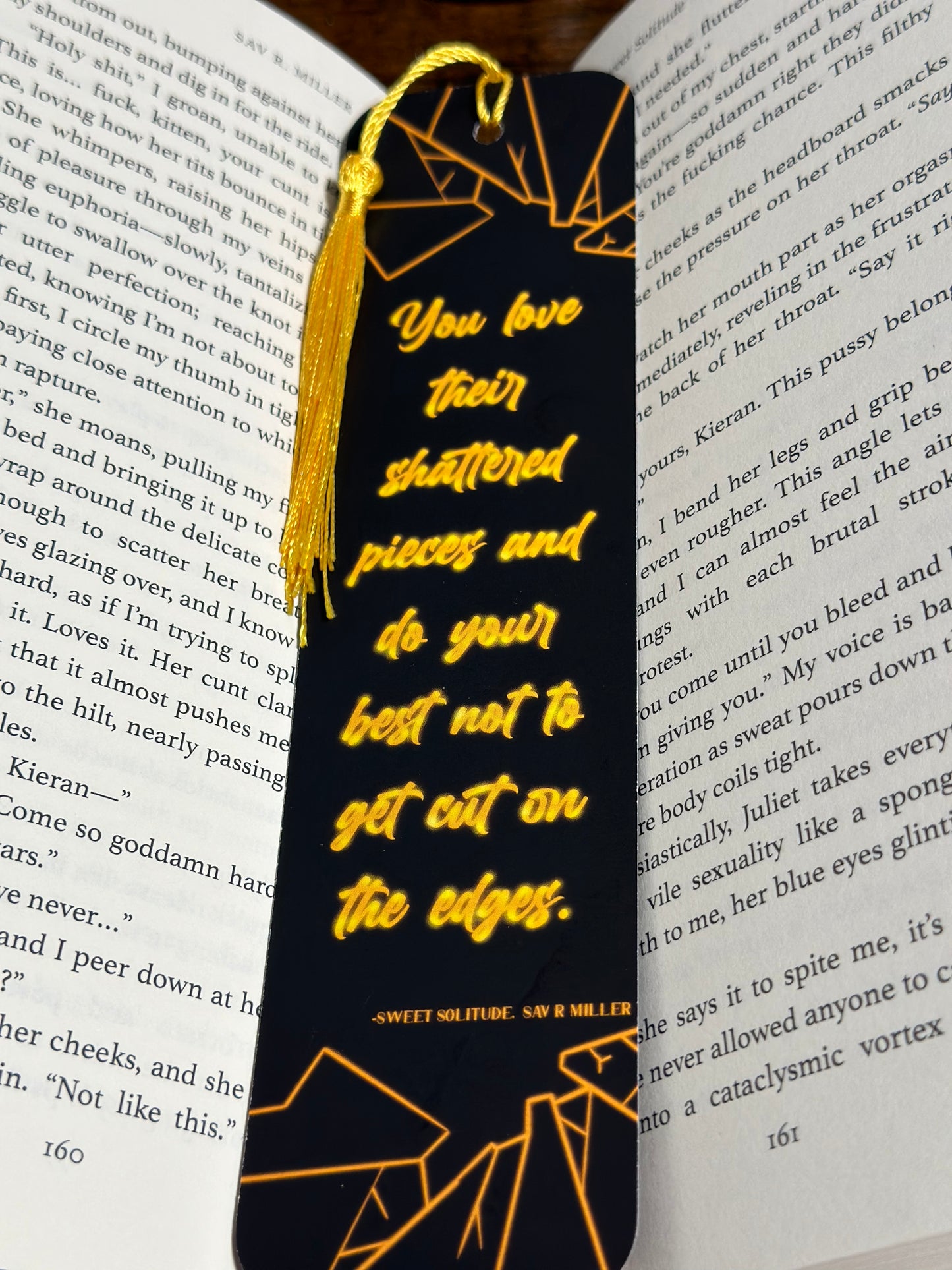 Sweet Solitude 8x2 Bookmark