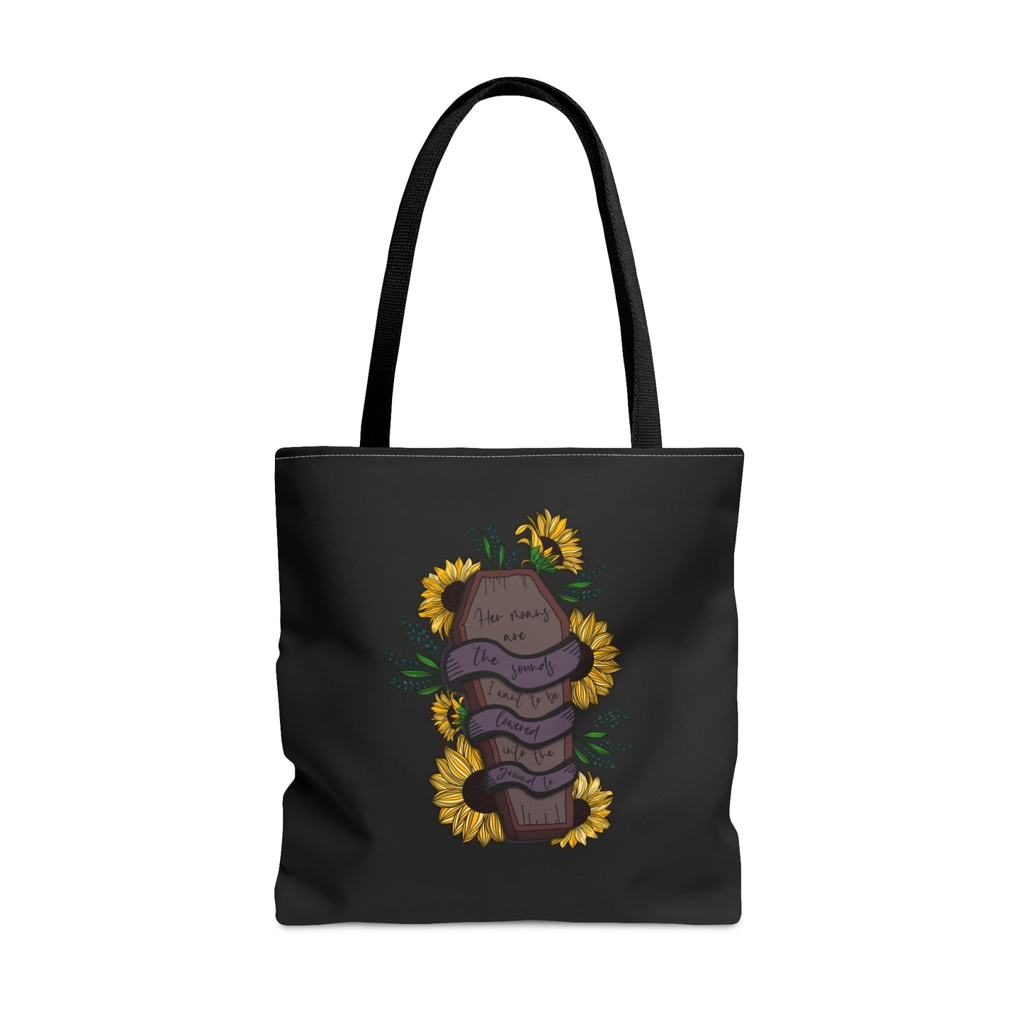 L&L - Quote Black Tote Bag