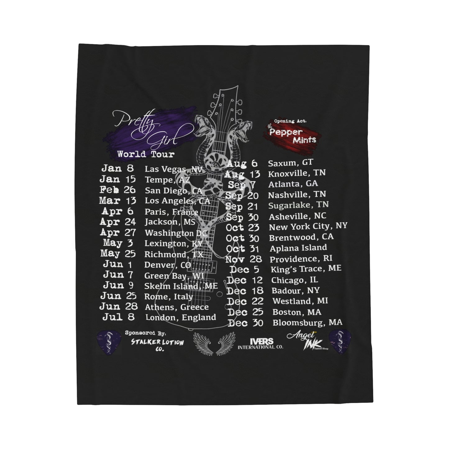 Tour Plush Blanket