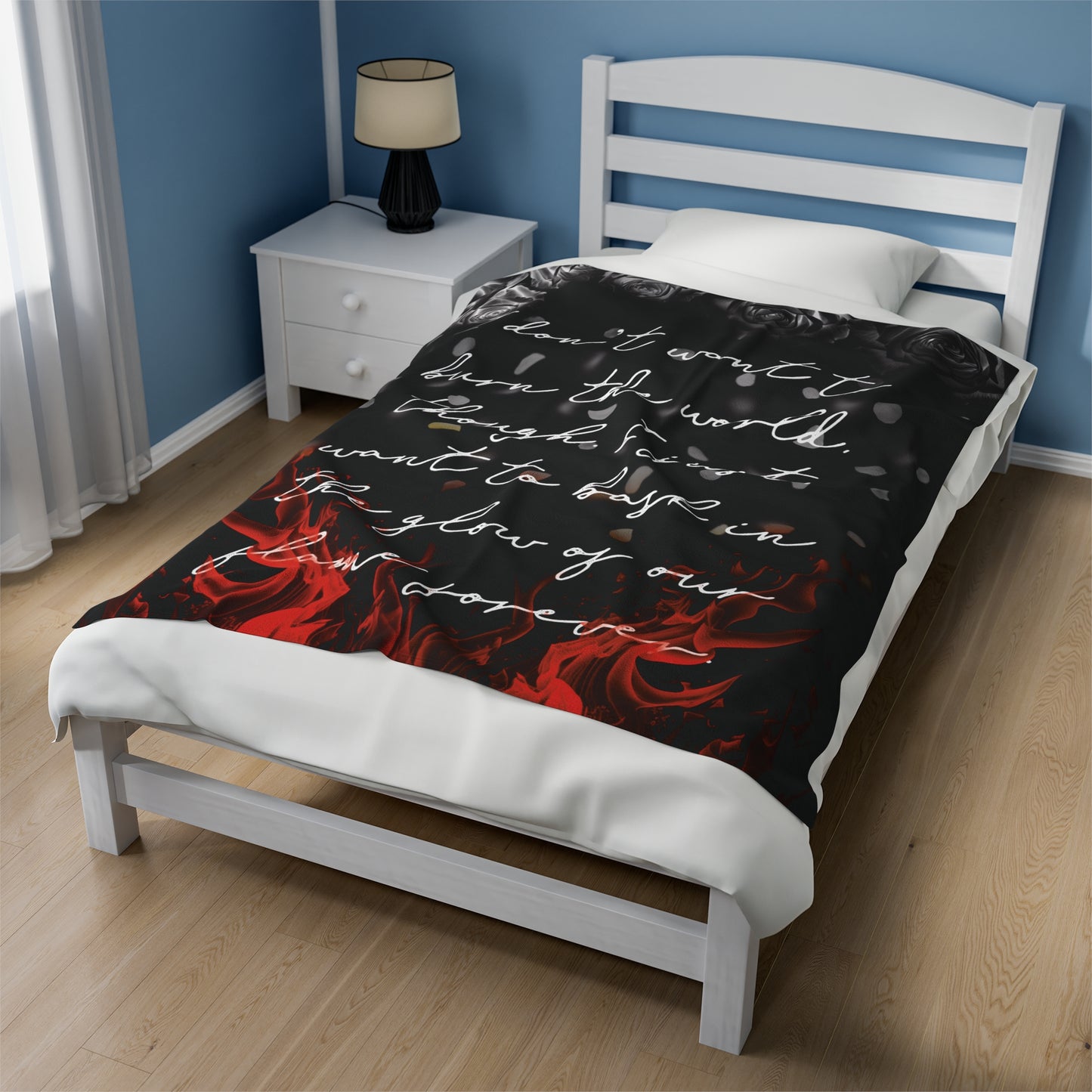 Burn with Me Licensed Blanket