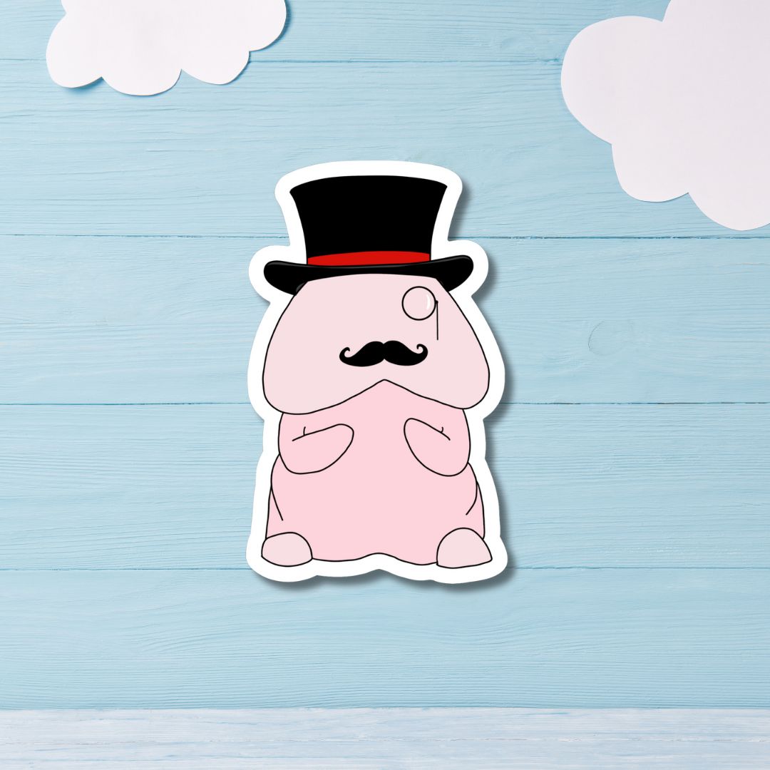 Mr. Fancy Sticker