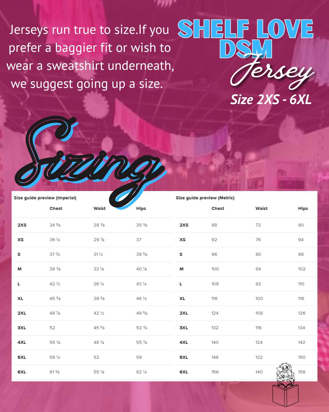 Shelf Love DSM Hockey Night jersey