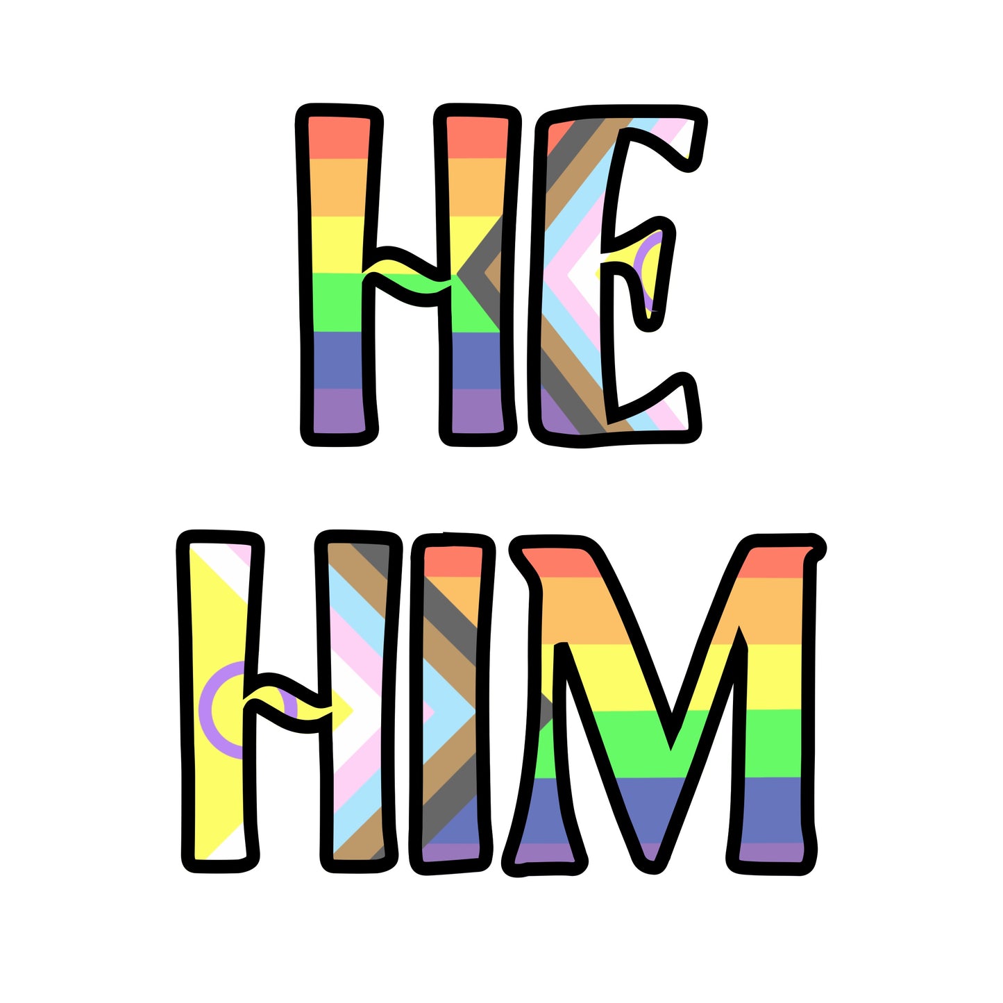 PRE-ORDER Pronoun Stickers