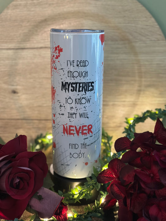 Mystery Reader Tumbler