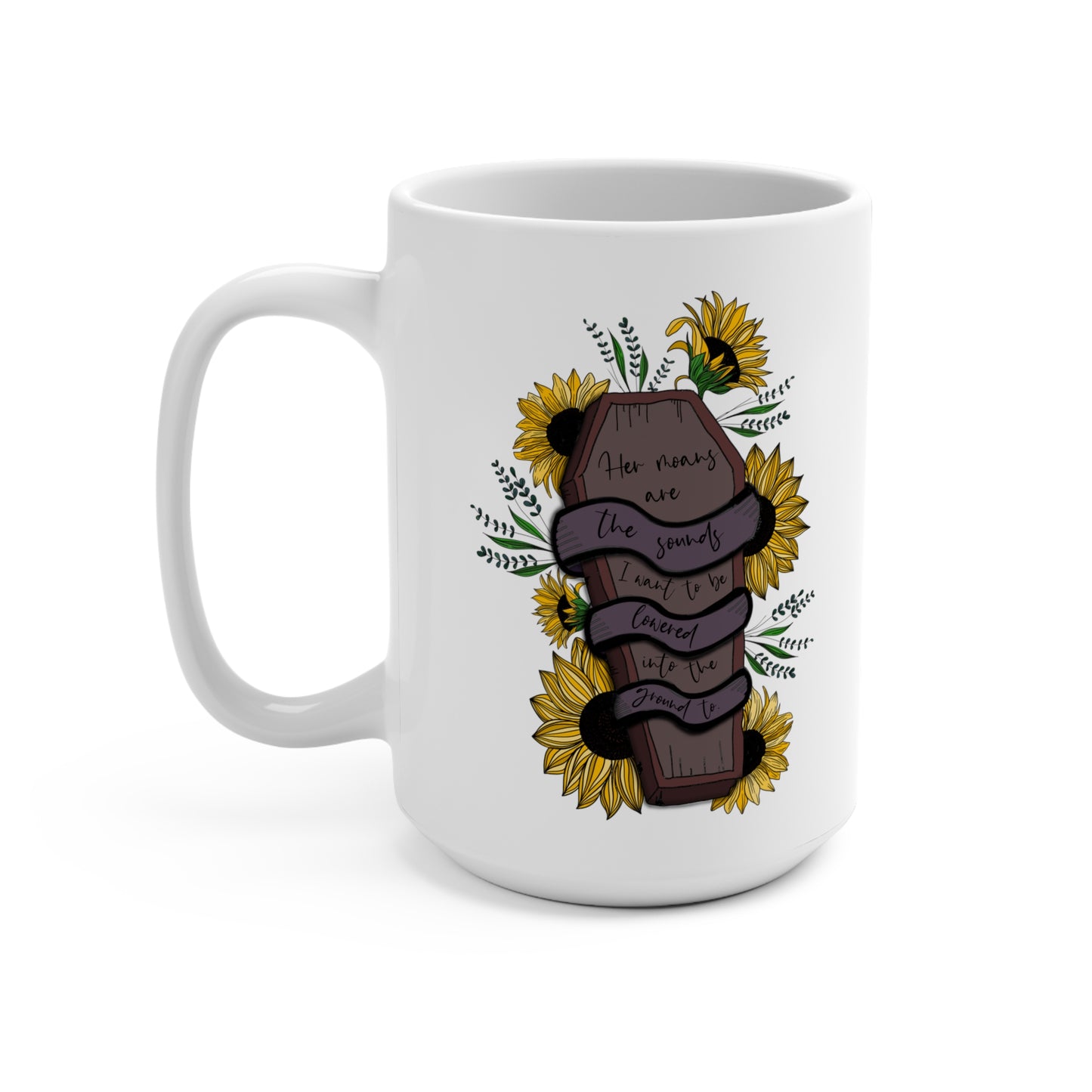 L&L Quote - White Mug 15oz